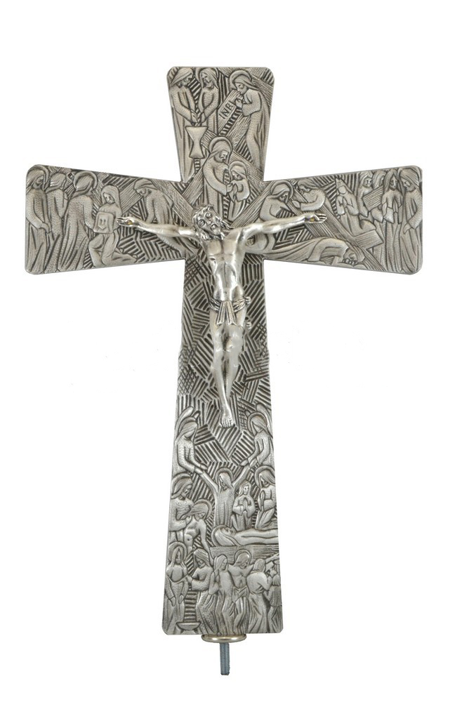 Croce Astile rappresentante la Via Crucis - Foto 1
