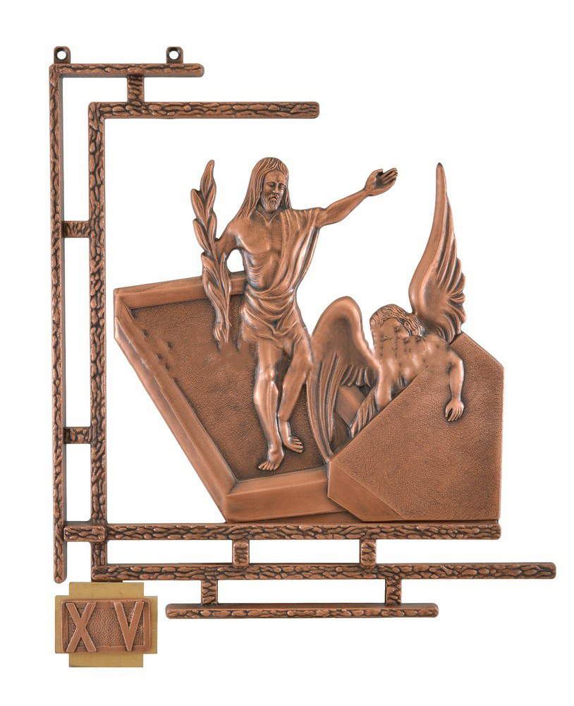 Via Crucis con crocetta in legno