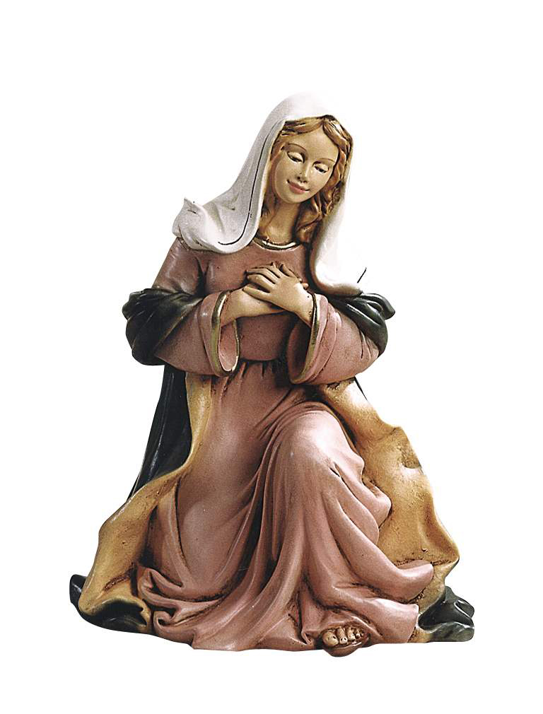Statua presepe Madonna Natività - Foto 1