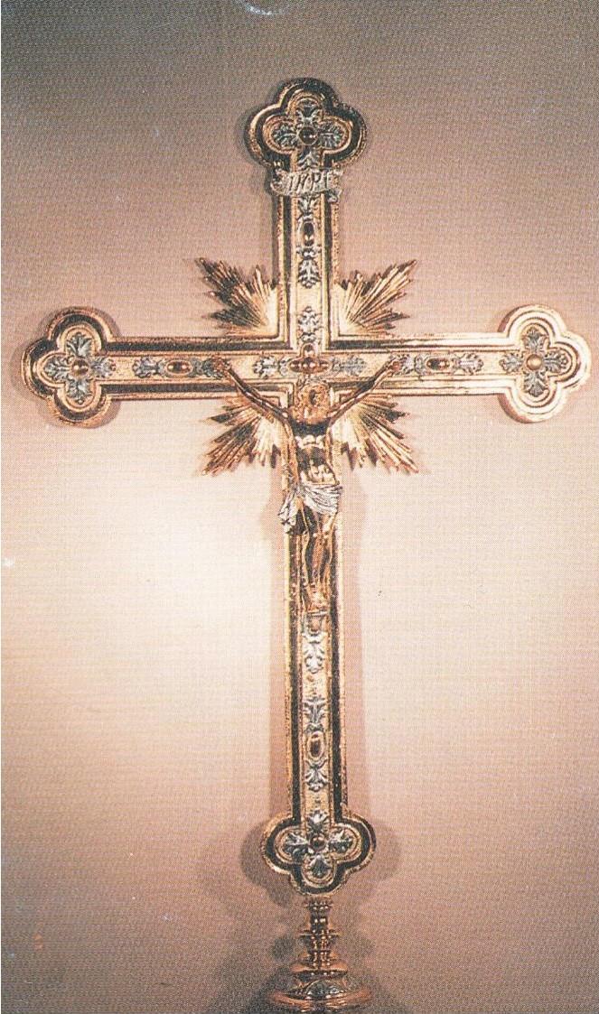 Croce a stelo due colori