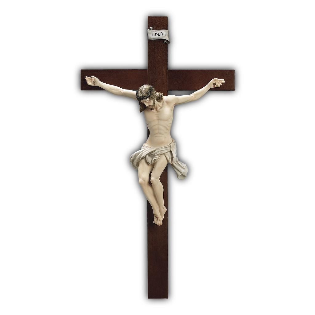 Gesù crocifisso con croce