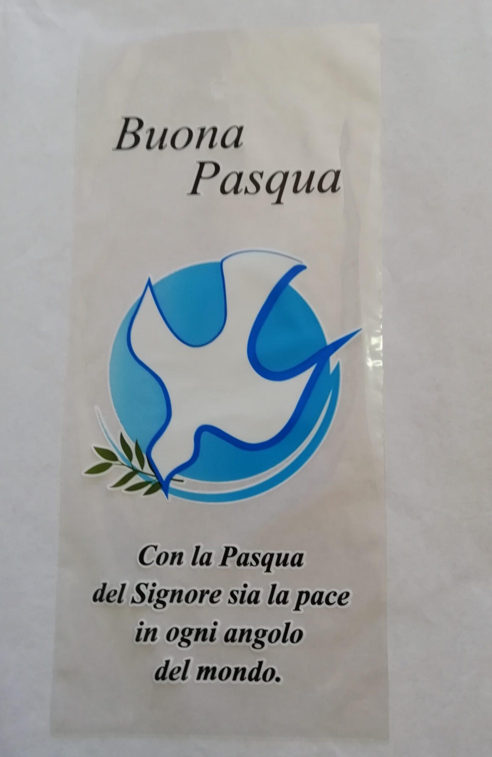 Busta Porta olivo Domenica delle Palme Colomba della Pace 200 pz 