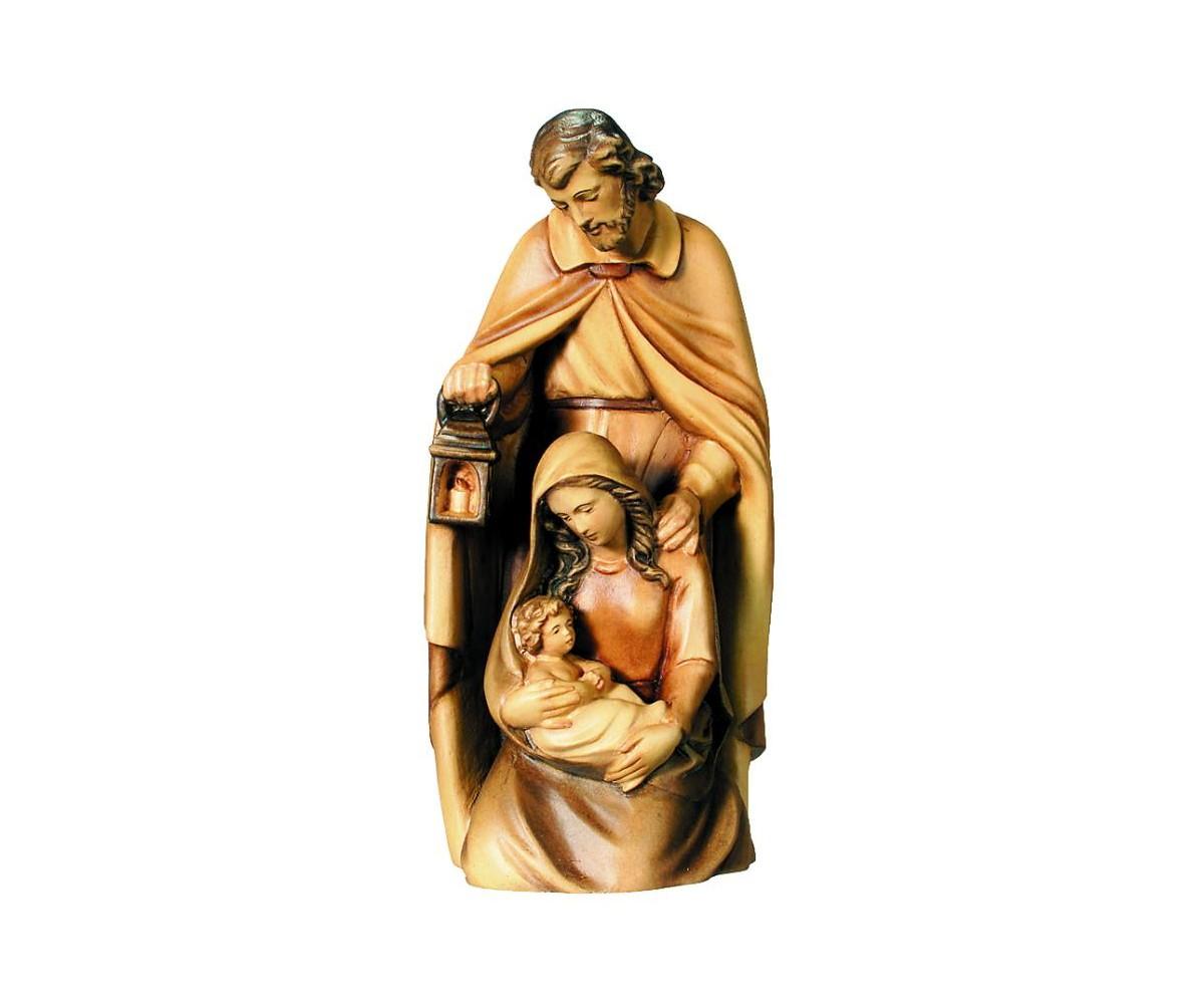 Maria, Gesù e Giuseppe finemente scolpiti - Foto 3