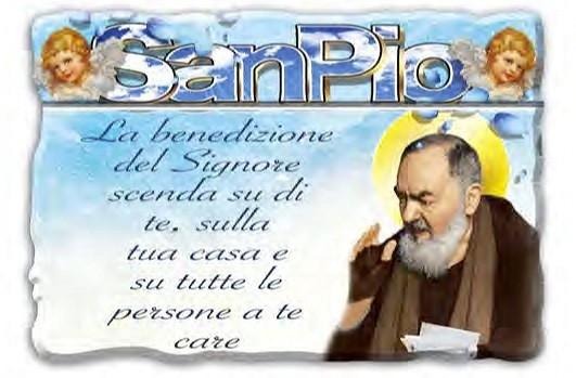 Calamita con Preghiera Padre Pio