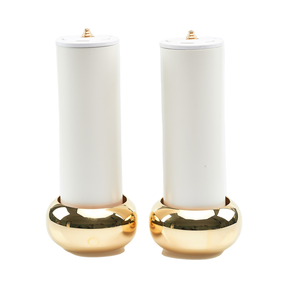 Coppia candelieri con finte candele, Candelieri - LuxArtis - Arte Sacra e  Articoli Religiosi